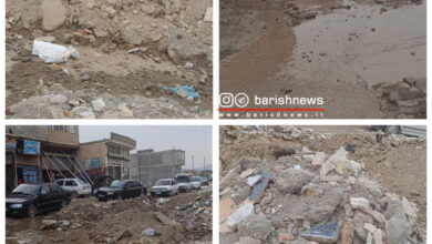 وضعیت خیابان های منطقه بادکی